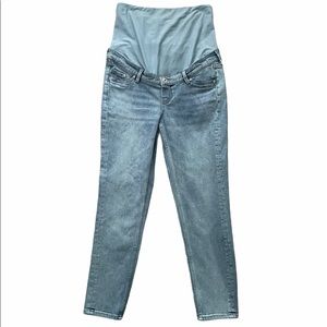 H&M &Denim Skinny Ankle Full Panel Maternity Jean